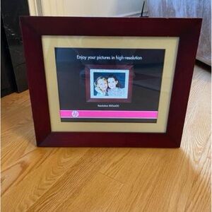 HP 12.1" Digital Picture Frame DF1200A1 Brown